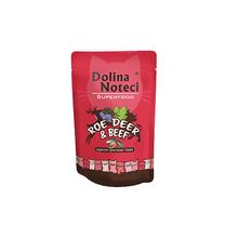 Mitrā kaķu barība Dolina Noteci Superfood Roe Deer & Beef, liellopa gaļa, 0.085 kg