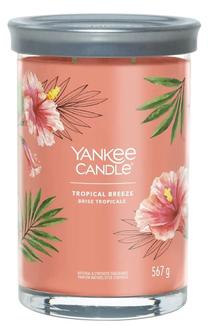 Žvakė, aromatinė Yankee Candle Signature Tropical Breeze, 60 - 100 h, 567 g, rožinė sp.