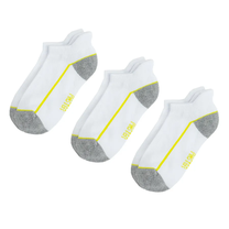 Детские носки, классическая, детские Cool Club Sneakers CHB2820832-00, белый цв./серый цв., 37/39, 3 шт.