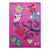 Ковер комнатные Ayyildiz Kids Owls, многоцветный/фиолетовый цв., 200 см x 140 см