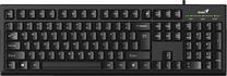 Laidinė kompiuterio klaviatūra Genius KB-100, EN, juoda sp.