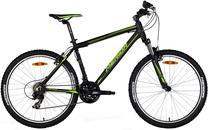Dviratis kalnų Merida Matts 6 5-V, 26 ", 16" rėmas, juoda sp./žalia sp.