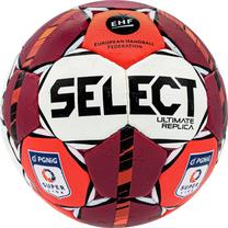 Handbola bumba Select Ultimate PGNiG Superliga Replica, 3 izmērs, balta krās./sarkana krās.