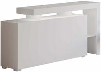 Konsoles galds Kalune Design Beliz, balts krās., 35 cm x 170 cm x 80 cm