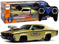 Rc automašīna Lean Toys 10245, 1:20, zelta krās./melna krās.