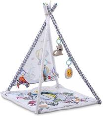 Aktyvumo kilimėlis Britton Dery, ⌀ 86 cm, 7 vnt, balta sp.