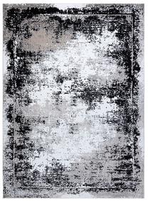 Kilimas vidaus Hakano Mosse Vintage, juoda sp./pilka sp., 370 cm x 280 cm