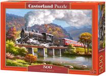 Пазл Castorland Iron Horse 500 el. B-53452, 47 см x 33 см, 500 шт., многоцветный