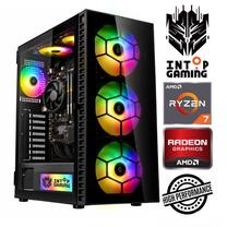 Stacionārs dators Intop RM88842NS AMD Ryzen 7 5700G, DDR4 16 GB, SSD+HDD 250 GB 2 TB, AMD Radeon Graphics Dynamic