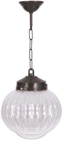 Lauko pakabinamas šviestuvas Opviq BFE-68187-BSY, 60W, E27, IP65, juoda sp., 23 cm x 45 cm