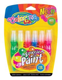 Krāsa akvareļu Colorino 34166PTR, 63 ml, 7 gab., 6 kr.