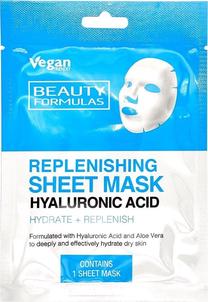 Sejas maska Beauty Formulas Replenishing Hyaluronic acid