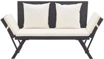 Lauko suoliukas VLX Garden Bench 46230, smėlio sp.