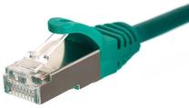 Провод Netrack BZPAT10FG RJ-45 8P8C, RJ-45 8P8C, 10 м, зеленый цв.