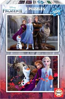 Dėlionė Educa Frozen II 18111, 20 cm x 28 cm, 200 vnt., įvairių spalvų