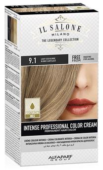 Kраска для волос Il Salone Intense Professional, 9.1 light iced blonde цв., 9.1 Light Iced Blonde