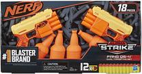 Žaislinis šautuvas su kulkomis Hasbro Nerf Alpha Strike Fang E7563 Geltona sp./Oranžinė sp.