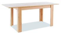 Stalas išskleidžiamas Avis II, ąžuolo, 120 - 155 cm x 68 cm x 75 cm