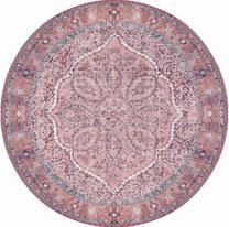 Kilimas vidaus Conceptum Hypnose Blues Chenille AL 167, įvairių spalvų, 230 cm x 230 cm