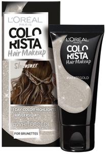 Kраска для волос L’Oréal Paris Colorista Hair Makeup, shimmer white gold цв., 27 Shimmer White Gold, 30 мл