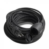 Buitinis ilgintuvas Electraline, 3 x 1,5 mm², 20 m, IP44, 1 lizdo, juoda sp.