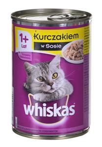 Mitrā kaķu barība Whiskas, vistas gaļa/dārzeņi, 0.4 kg