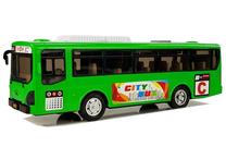 Игрушечный автобус Lefa Hapy Learning City Bus LT5743, зеленый цв.