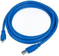 Vads Gembird USB to USB-micro USB 3.0, Micro USB 3.0 B male, 1.8 m, zila krās.