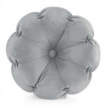 Декоративная подушка Flower 41, серебристый цв., 37 см x 37 см