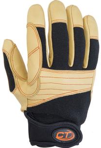 Cimdi, universāls Climbing Technology Progrip Plus, melns krās./oranža krās./rozā krās., M