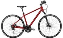 Velosipēds hibrīds Romet Orkan 5M, 28 ", 18" rāmis, melna krās./sarkana krās.
