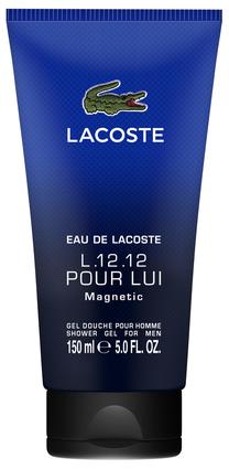 Kūno prausimosi želė vyrams Lacoste L.12.12 Magnetic, 150 ml