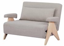 Sofa-lova Homla Calore Calore, ruda sp./rusva sp., 90 x 117 cm x 82 cm