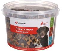 Лакомство для собак Flamingo Chew N Snack Training Mix, баранина/говядина/рыба, 1.8 кг
