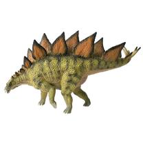 Žaislinė figūrėlė, dinozauras Stegozaurus, 22.5 cm, ruda sp./žalia sp.