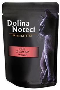 Mitrā kaķu barība Dolina Noteci Premium With Salmon, lasis, 0.085 kg