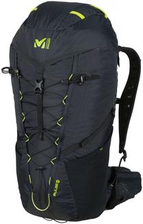 Tūristu mugursoma Millet, melna krās./zaļa krās., 28 l