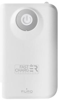 Lādētājs-akumulators (Power bank) Puro External, 7800 mAh, melna krās.