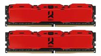 Operatyvioji atmintis (RAM) Goodram IRDM X RED, DDR4, 16 GB, 3200 MHz