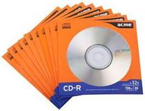 Ierakstāms kompaktdisks Acme, 700 MB, 10gab.