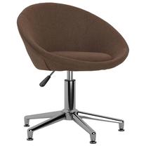 Darba krēsls VLX Swivel 330442, 58.5 x 58.5 x 68 - 80 cm, gaiši brūna krās.