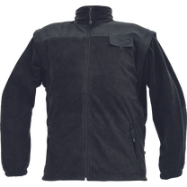 Darba jaka vīriešu Cerva Randwik, melna krās., 3XL izmērs