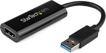 Адаптер StarTech USB 3.0 to HDMI USB 3.0, HDMI, 0.19 м, черный цв.