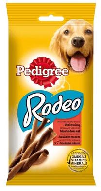 Skanėstas šunims Pedigree Rodeo, jautiena, 0.122 kg