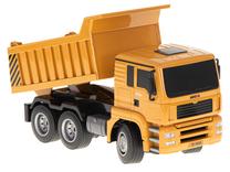 Rc самосвал H-Toys Dump Truck 1332, 1:18, желтый цв.