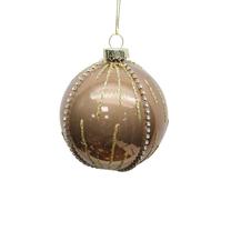 Eglītes rotājums Christmas Touch EBG340348, zelta krās., 8 cm, stikls