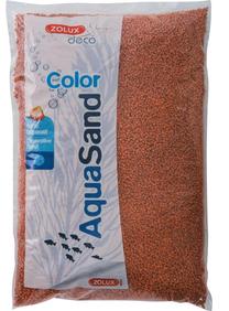 Smiltis akvārijam Zolux Aquasand, 5 kg, oranža krās.