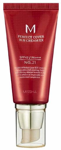 ВВ-крем Missha M Perfect Cover, SPF 42, light beige цв., 21, 50 мл