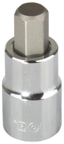 Varžtų veržlių galvutė Proline 58501, HEX, 55 mm, 1/2"