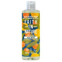 Ķermeņa mazgāšanās želeja Faith in Nature Grapfruit & Orange, 400 ml
